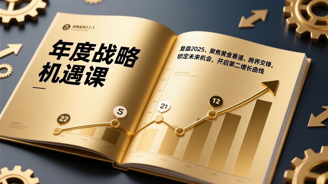年度战略机遇课，复盘2025、聚焦黄金赛道、跨界交锋，锁定未来机会，开启第二增长曲线-得优社