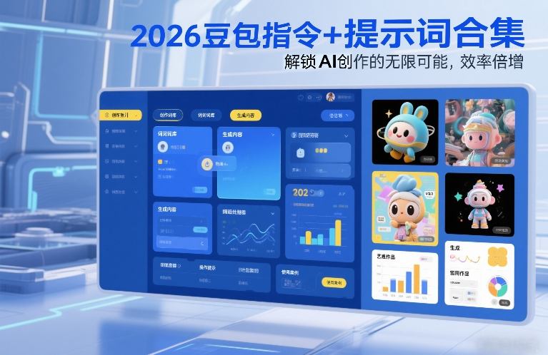 2026豆包指令+提示词合集，解锁AI创作的无限可能，效率倍增-得优社