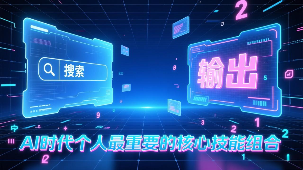 付费文章：AI时代个人最重要的核心技能组合：“输出能力”和“搜索能力”-得优社