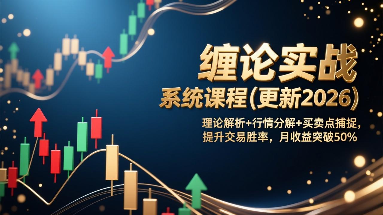 缠论实战系统课程(更新2026-得优社