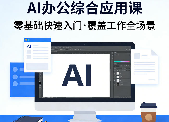 AI办公综合应用课，零基础快速入门，覆盖了工作中各种应用场景-得优社