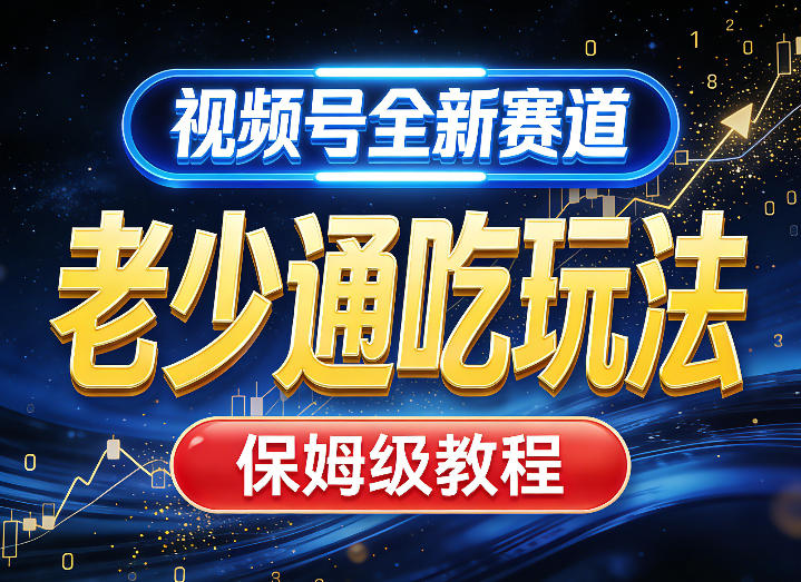 视频号全新AI赛道，老少通吃玩法，保姆级教程-得优社