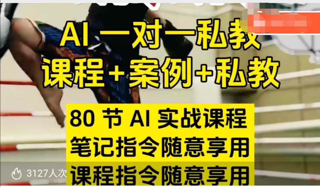 AI指令实战课，课程+案例，80节AI实战课程，笔记指令随意享用，课程指令随意享用(更新26年3月)-得优社