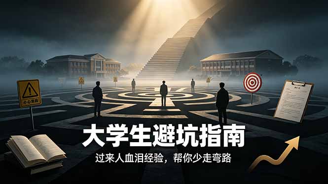 付费文章：大学生避坑指南 ，过来人血泪经验，帮你少走弯路-得优社