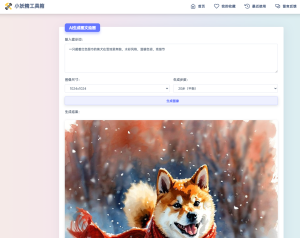 适用于彩虹工具箱程序的AI生成图文绘画插件工具-得优社