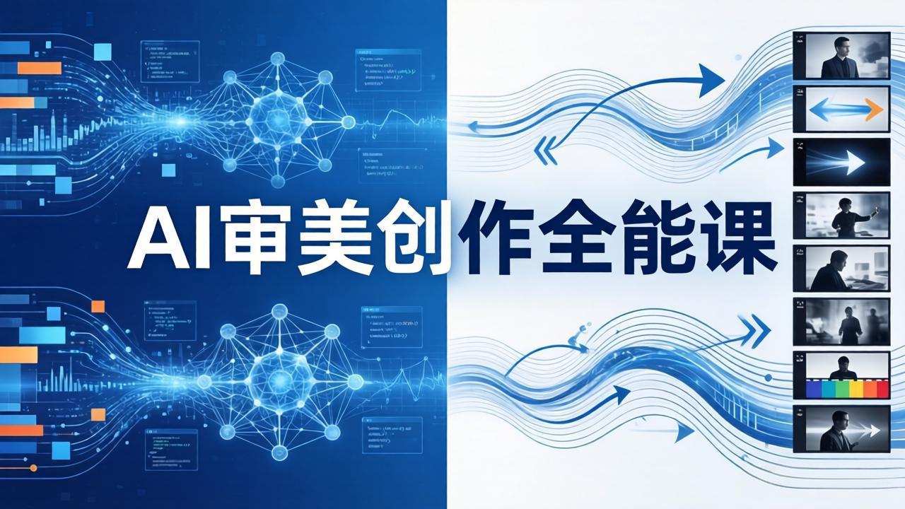 AI审美创作全能课-更新0706：MJ+Seedance+模型训练+影视分镜+编剧，一站式掌握AI艺术创作-得优社