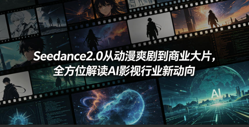 Seedance2.0从动漫爽剧到商业大片，全方位解读AI影视行业新动向-得优社