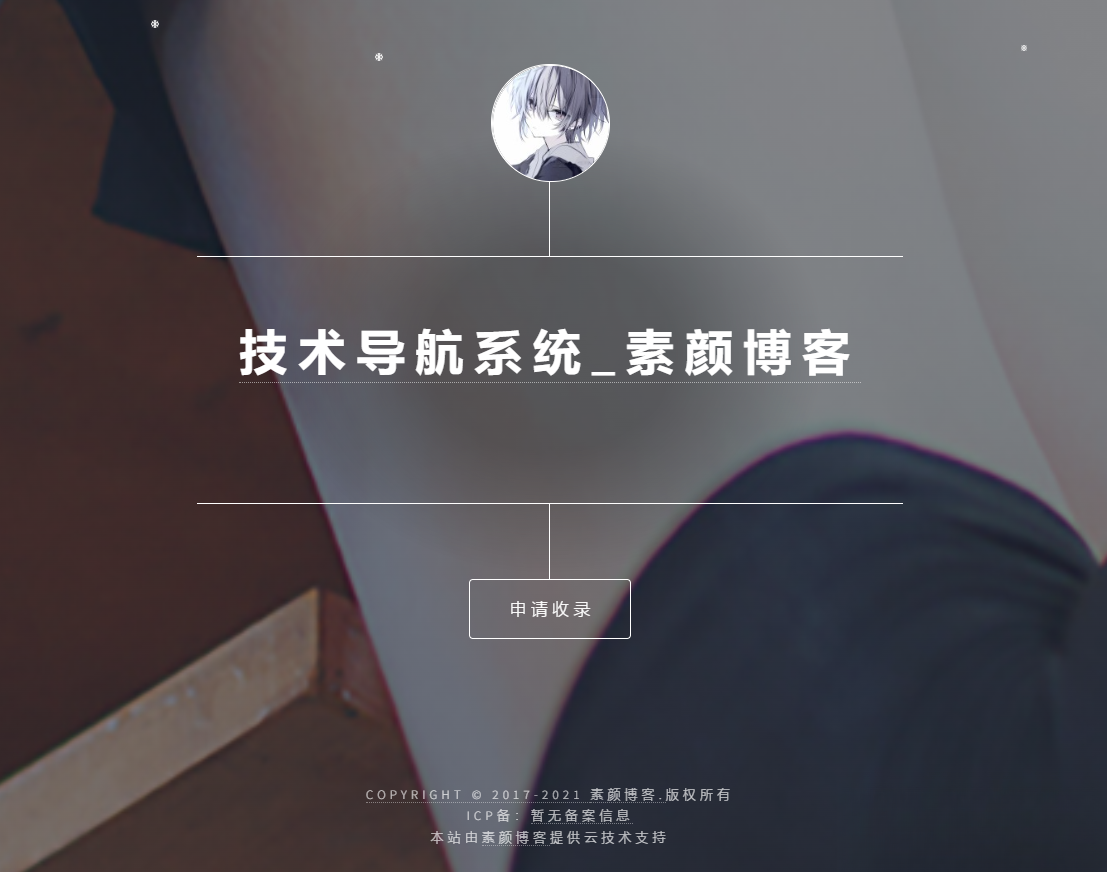 开源PHP个人技术导航系统网站源码 带后台-得优社