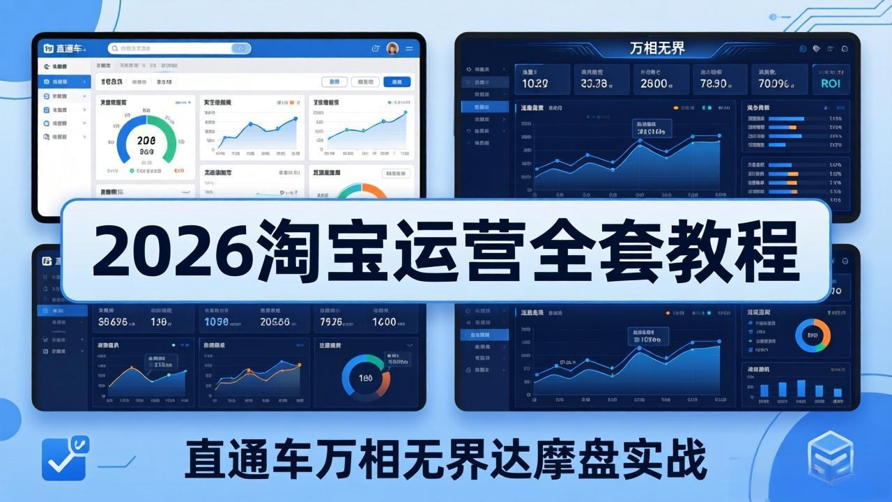 2026淘宝运营全套教程(更新7月-得优社