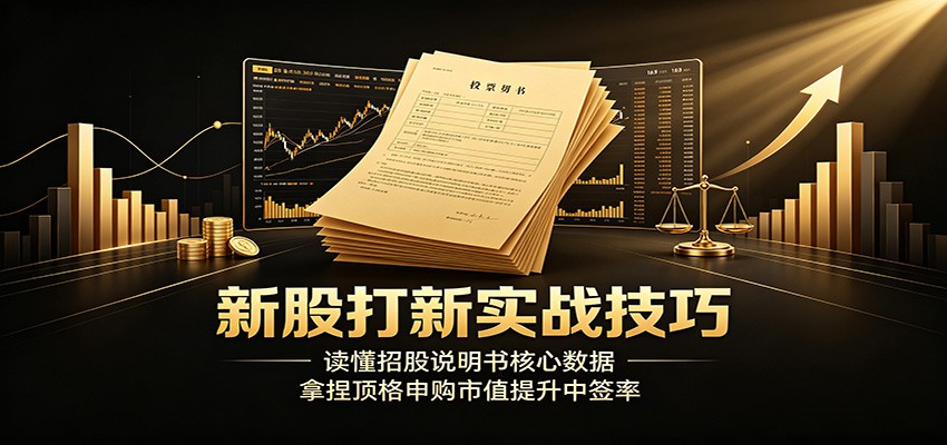 新股打新实战技巧：读懂招股说明书核心数据，拿捏顶格申购市值提升中签率-得优社