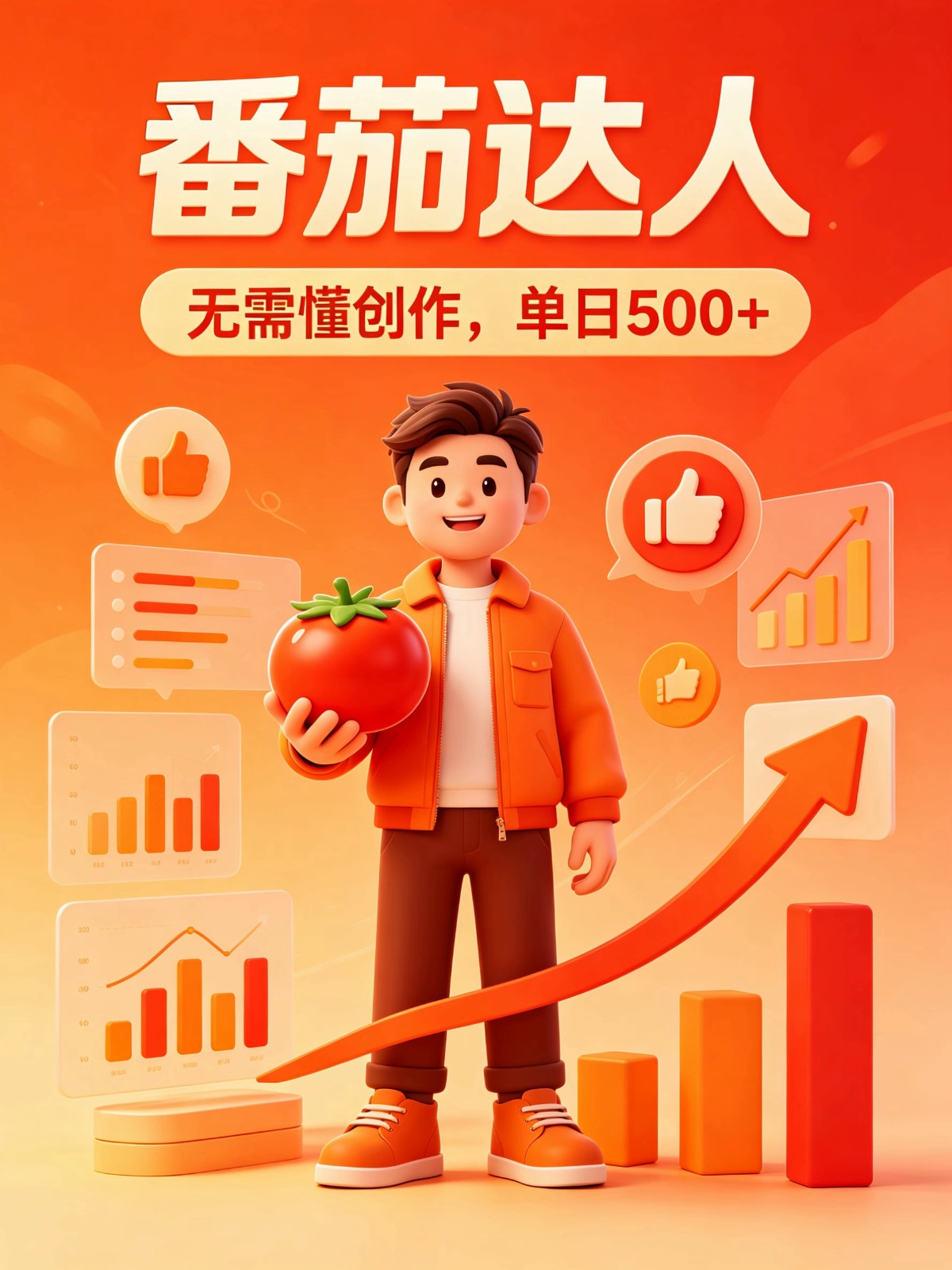 番茄小说达人全自动变现，普通人轻松日入500+-得优社