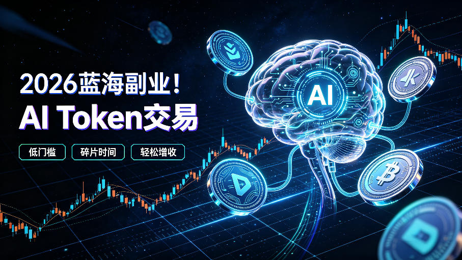 2026全新风口副业｜AI智能Token交易，空闲时间轻松 賺 收益，无需全天盯盘【揭秘】-得优社