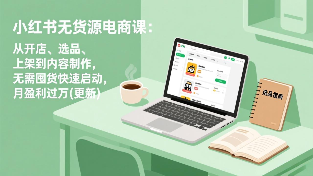 小红书无货源电商课(7月更新-得优社